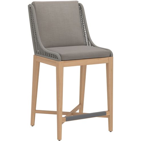 Sorrento 44.75 inch Palazzo Taupe Outdoor Barstool